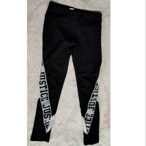 JUSTICE girls leggings S7